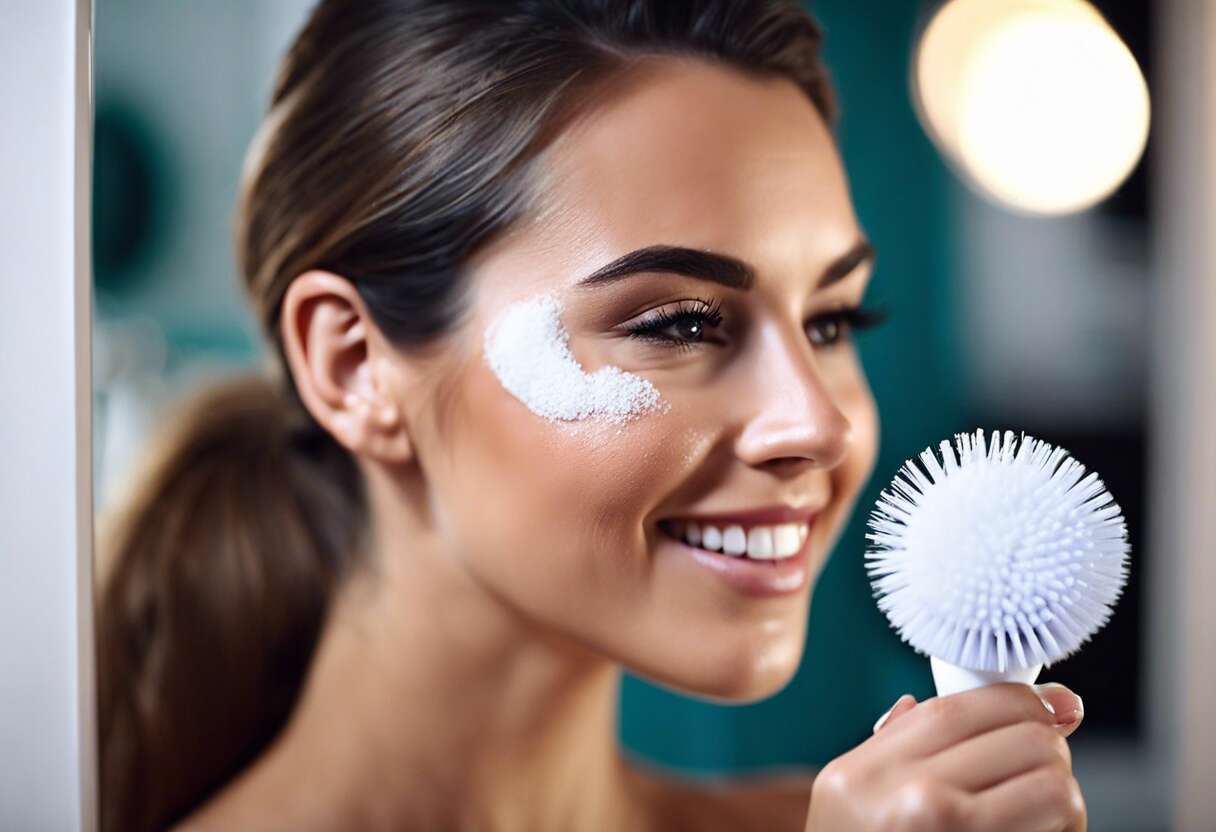 Comment utiliser une brosse nettoyante pour un nettoyage facial profond ?
