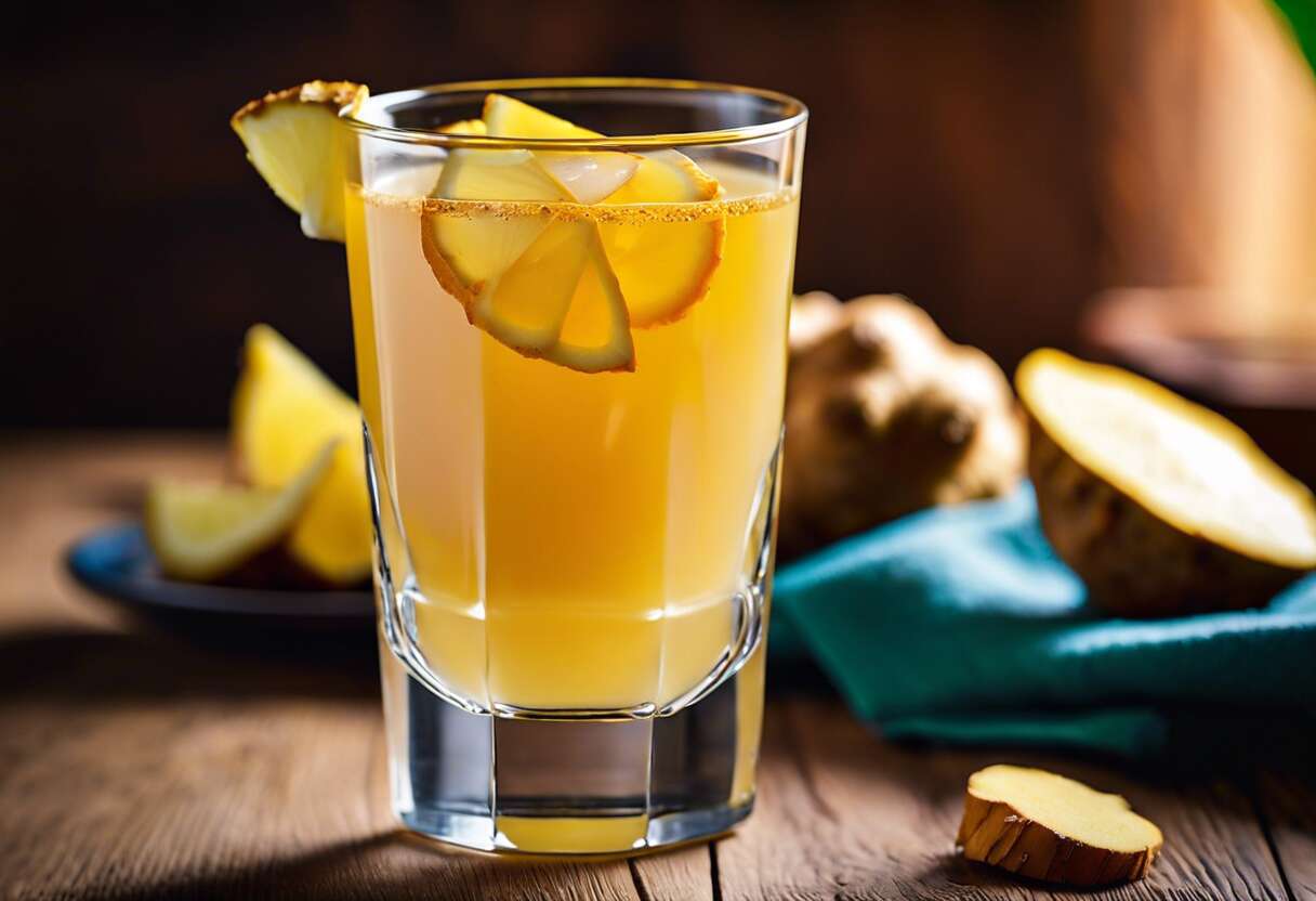 Shots de gingembre : véritable coup de fouet ou effet de mode ?