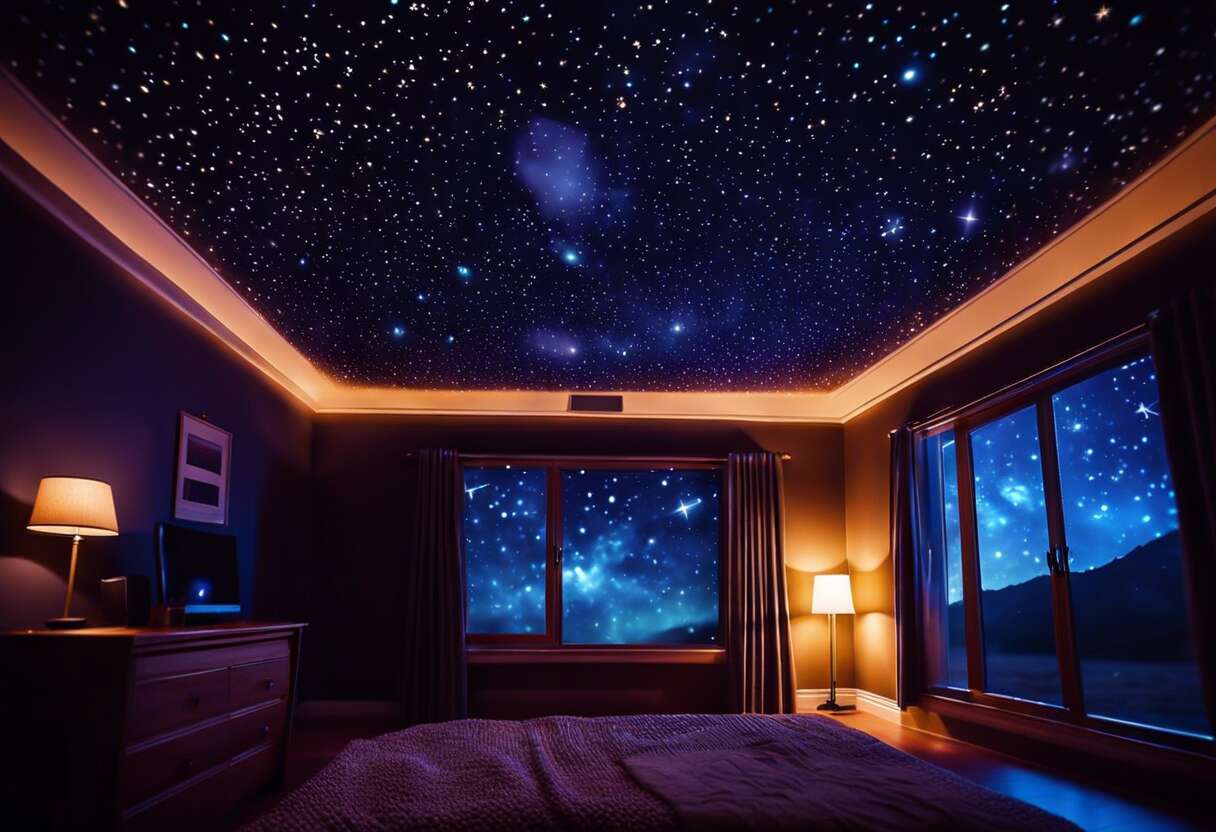 Créer un ciel étoilé chez soi : les projecteurs d'étoiles au cœur de la tendance déco