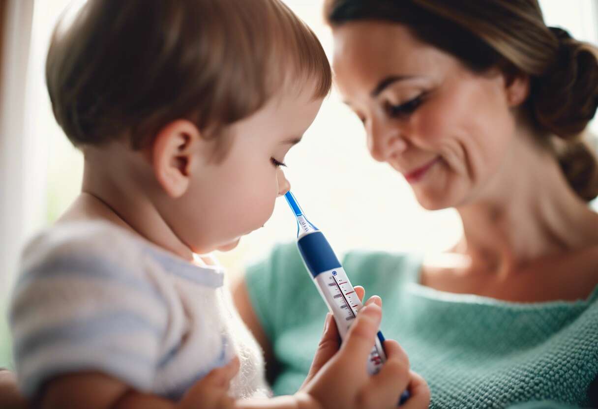 Prise de température chez l'enfant : méthodes recommandées