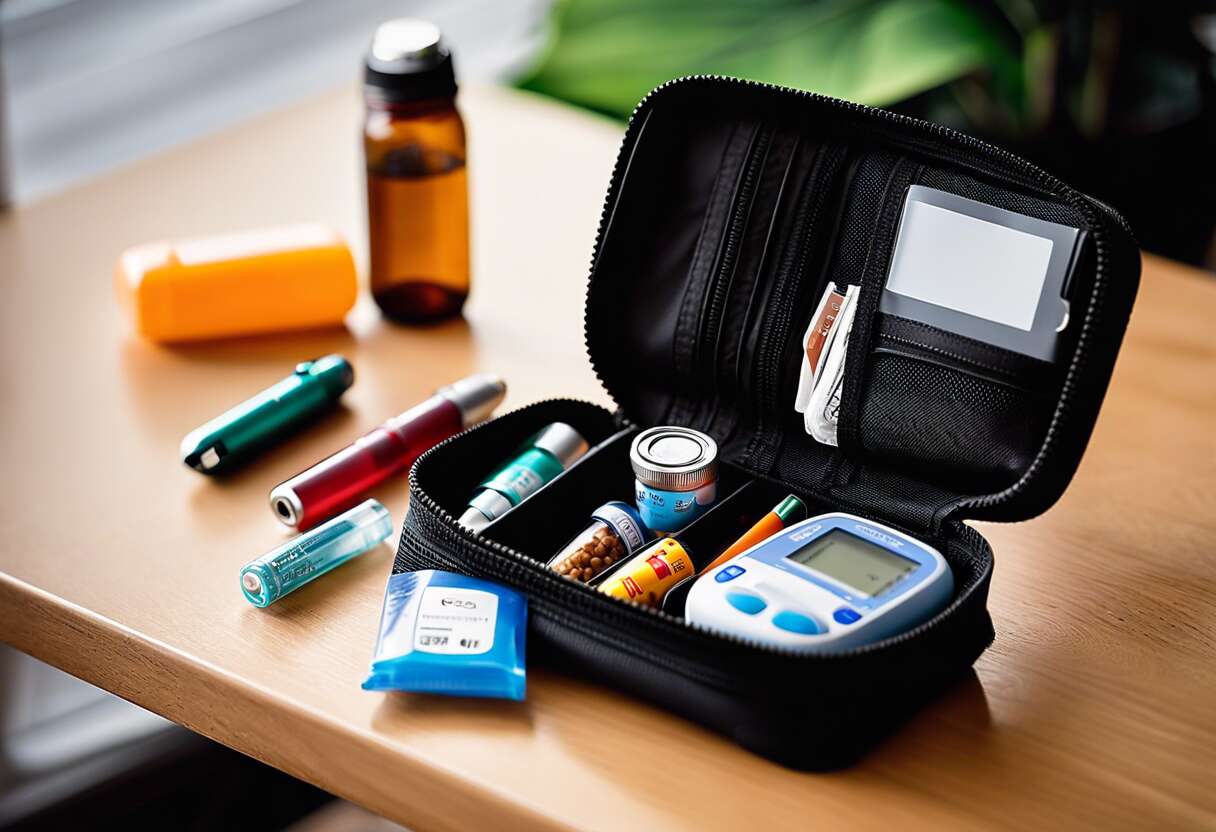 Trousse de voyage diabétique : indispensables et organisation