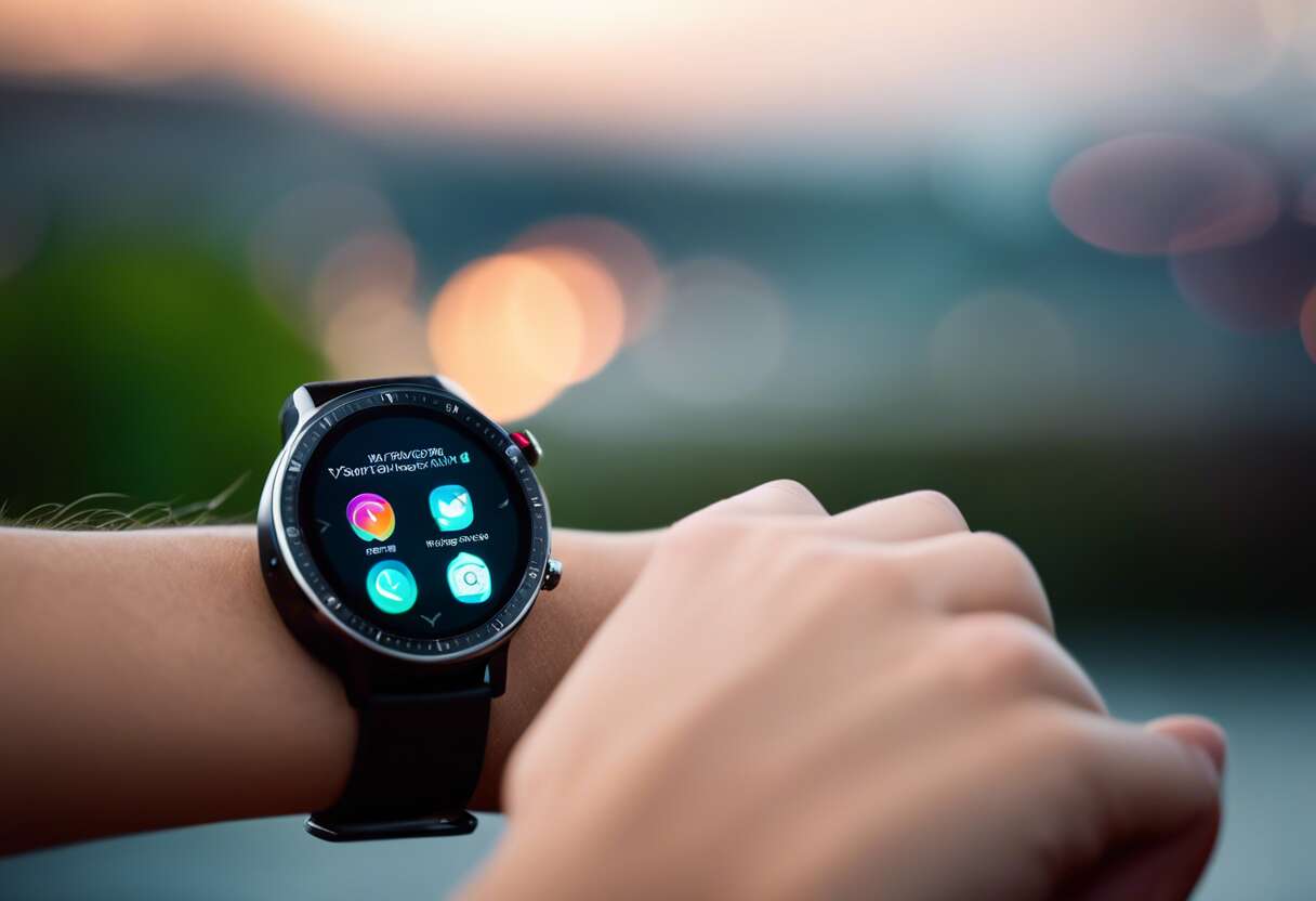 Personnalisation avancée des notifications sur montre connectée