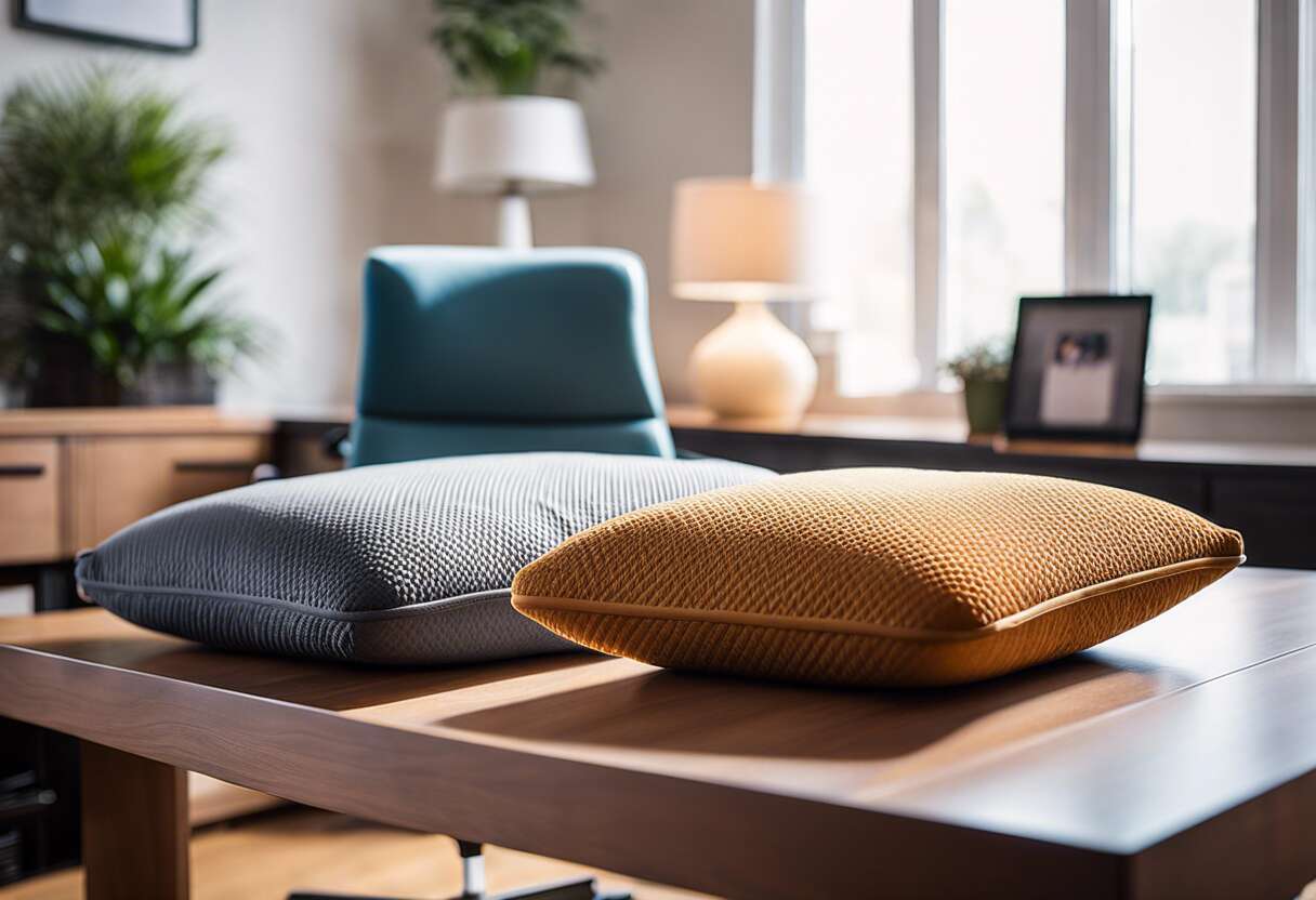 Le panorama des solutions : les différents types de coussins et leurs spécificités