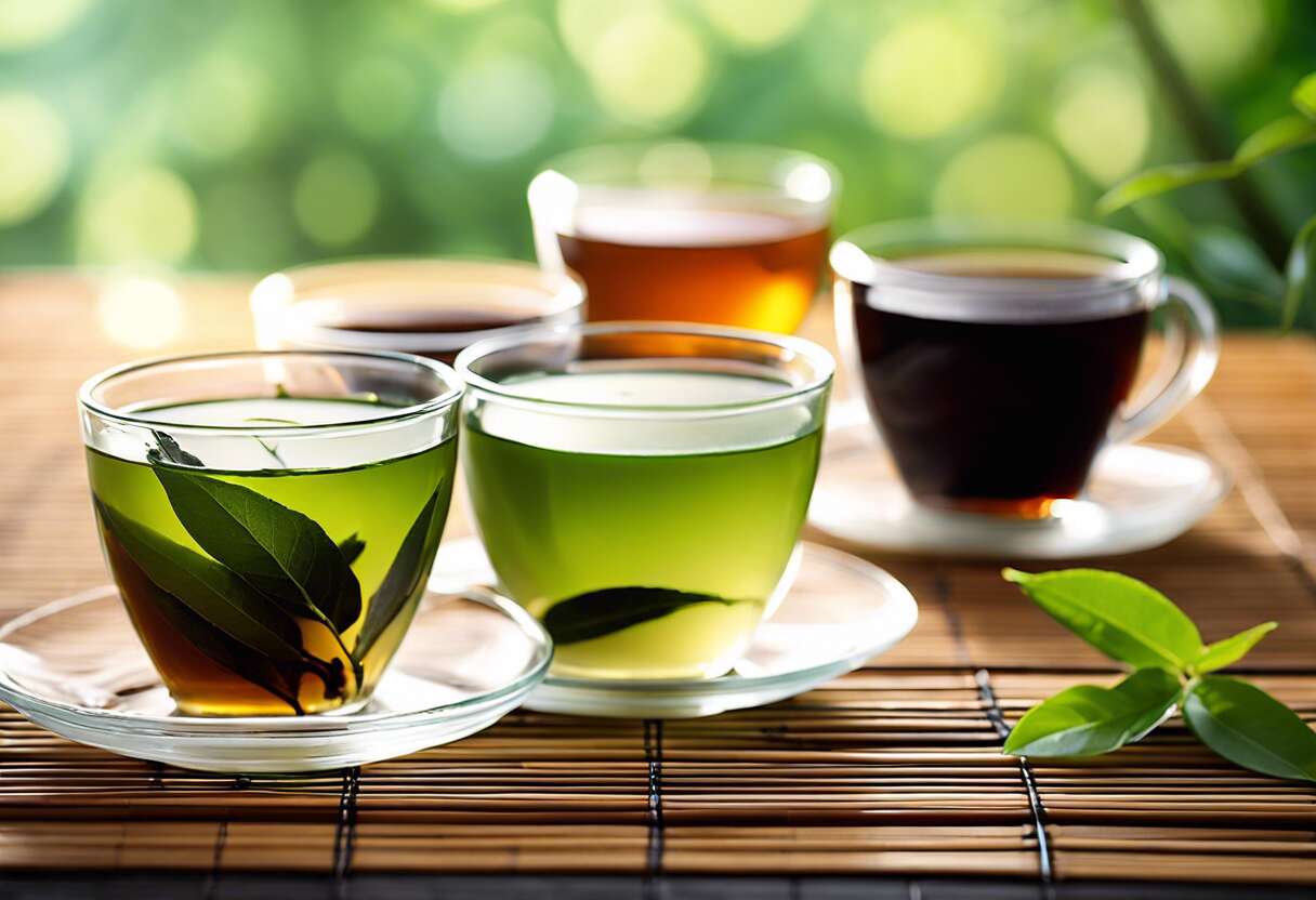 Thé vert vs thé noir : lequel choisir pour une détox efficace ?