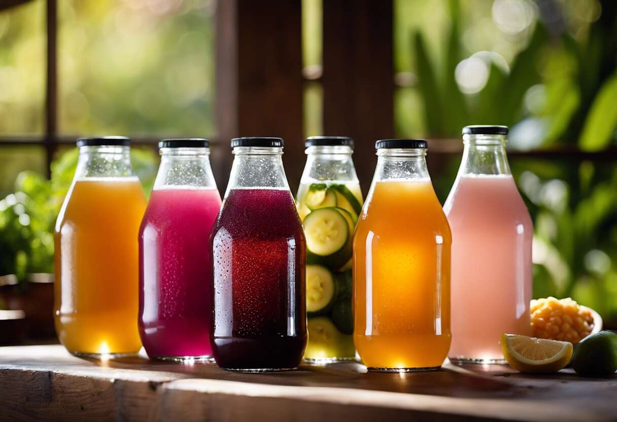 Les boissons fermentées et leurs micro-organismes bénéfiques
