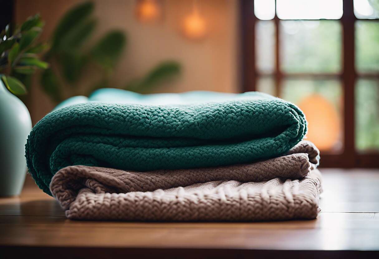 Confort maximal : top des couvertures de yoga douces et écologiques