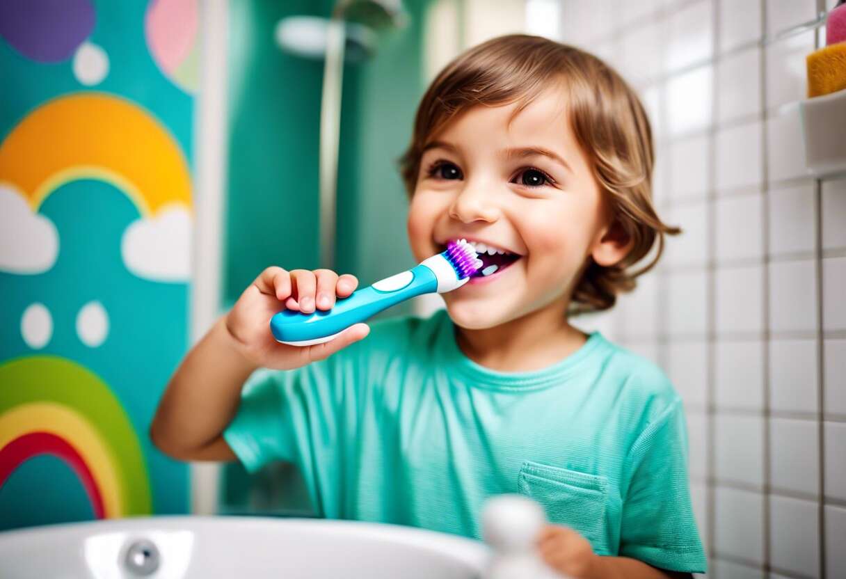 Sélectionner la brosse à dents électrique idéale pour son enfant : critères et conseils