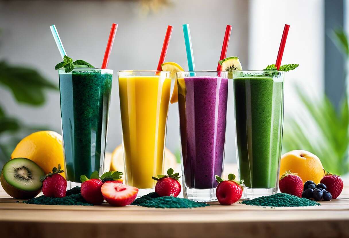 Recettes et inspirations : des smoothies à la spiruline pour tous les goûts