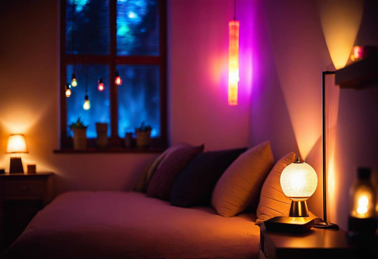 Choisir et utiliser sa lampe de chromothérapie à domicile