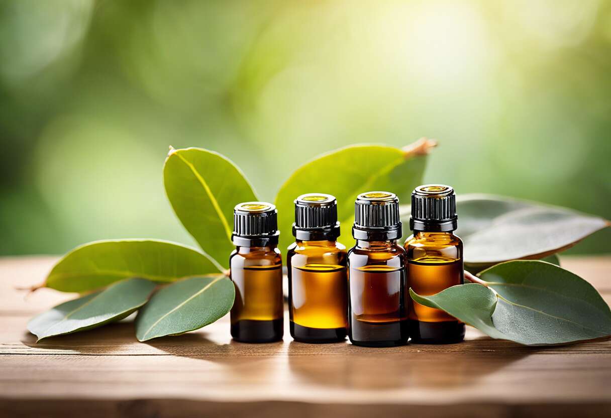 Les diverses variétés d'huiles essentielles d'eucalyptus : radié, globulus et citronné