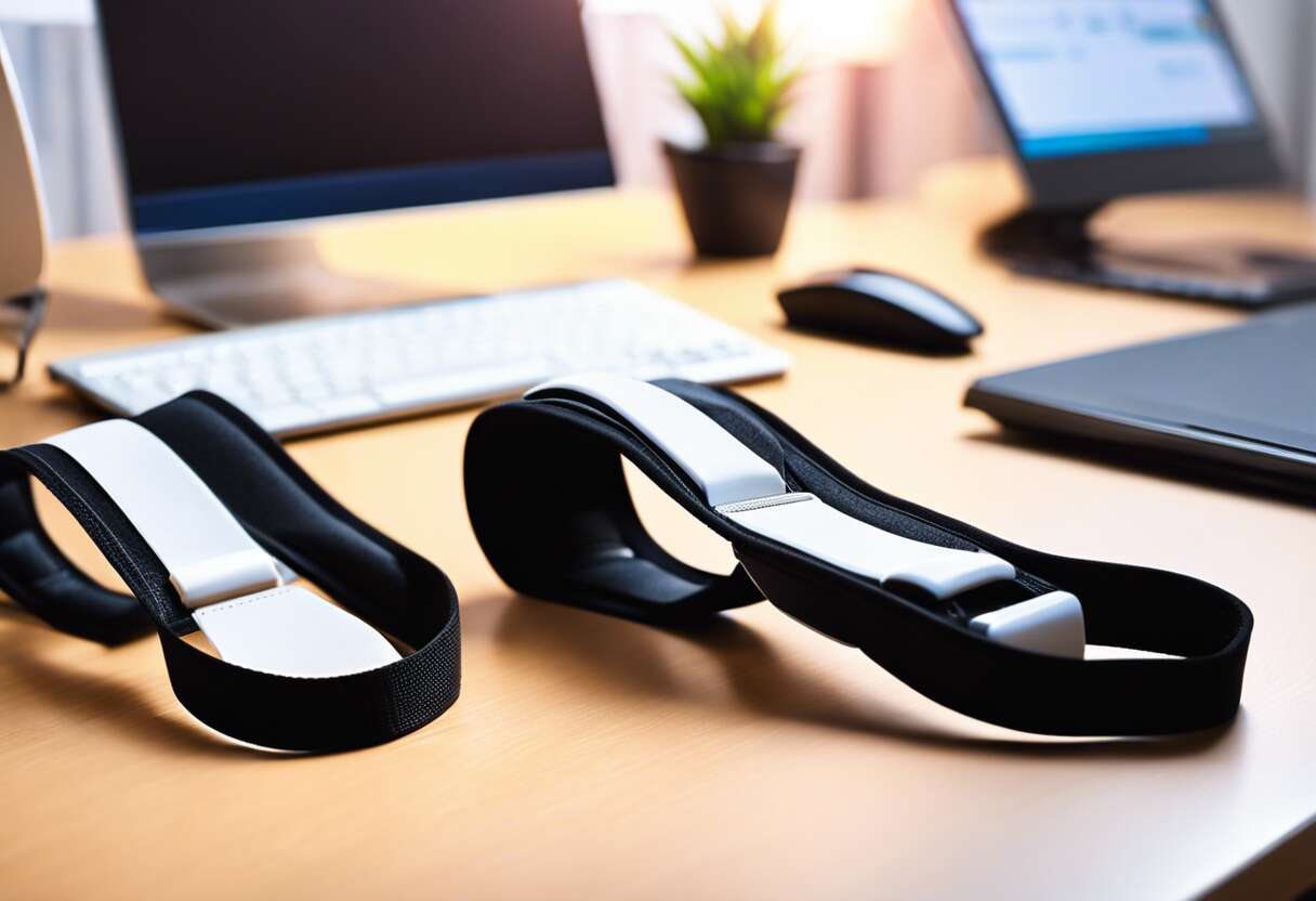 Attelles de poignet pour le travail de bureau : ergonomie et soutien