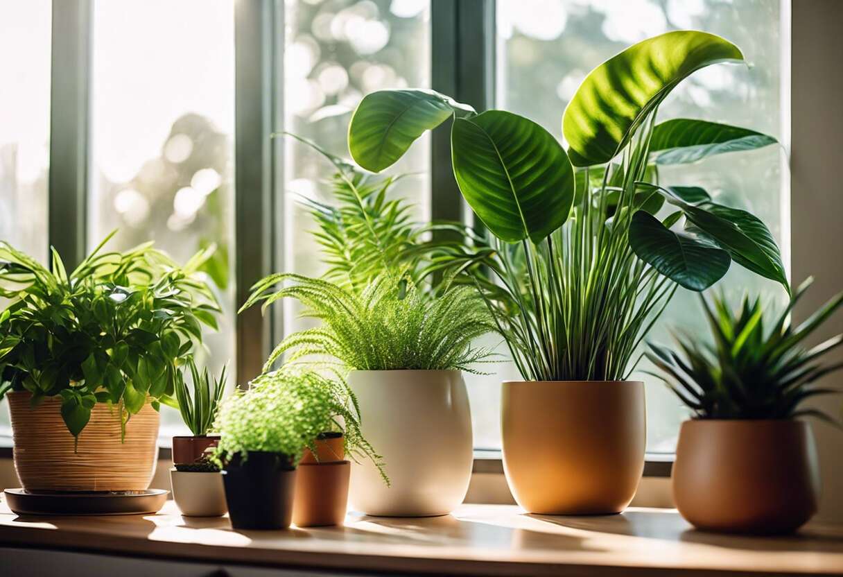 Les bienfaits des plantes d'intérieur pour un air plus pur