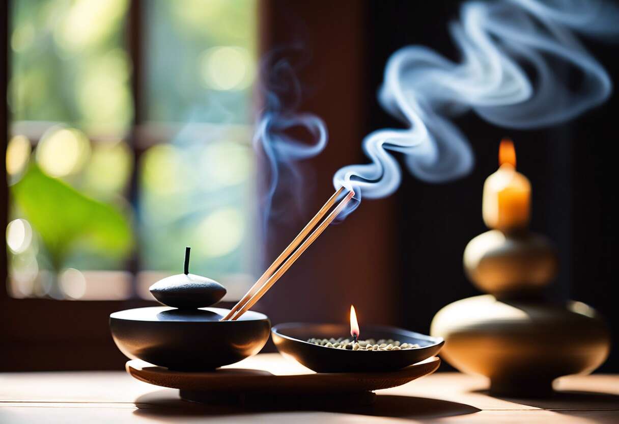 Harmoniser son espace : les encens pour une séance de méditation réussie
