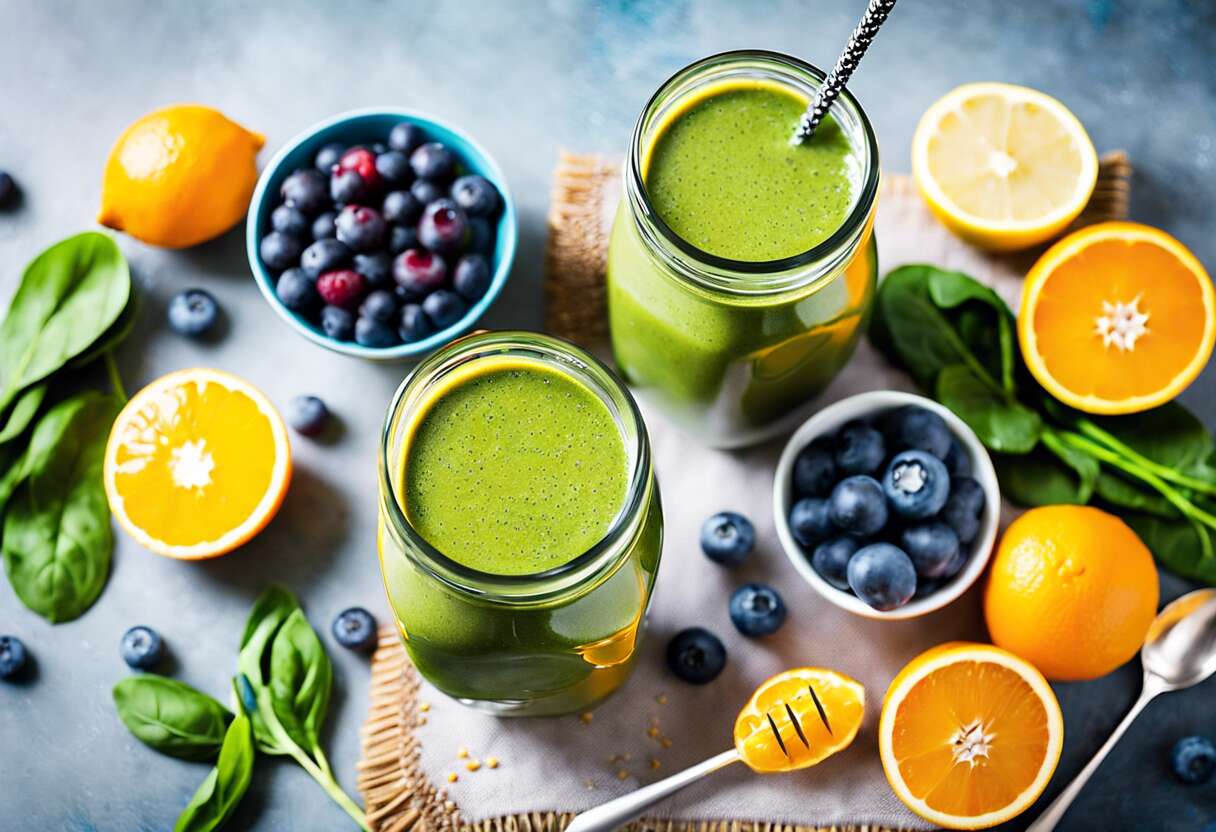 Smoothies antioxydants : boostez votre immunité avec ces ingrédients clés