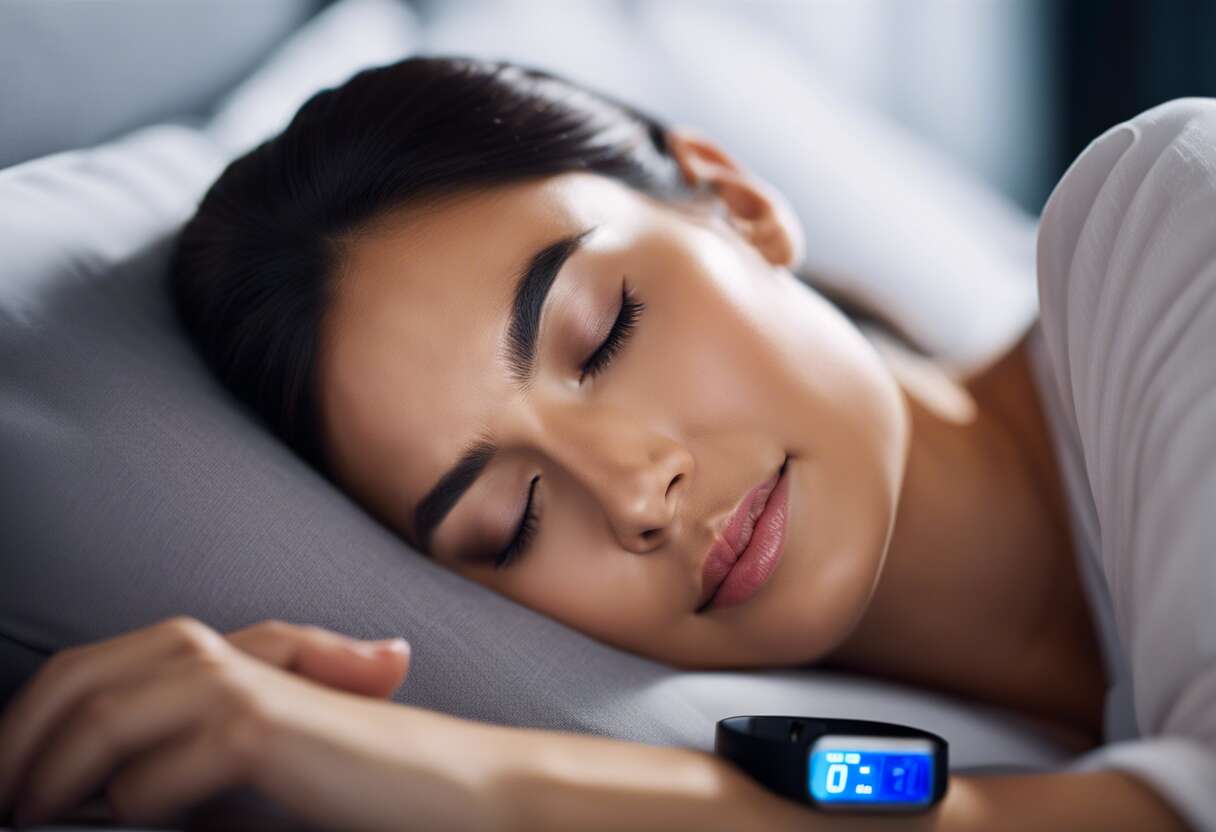 Suivi de la température corporelle pendant le sommeil avec des wearables