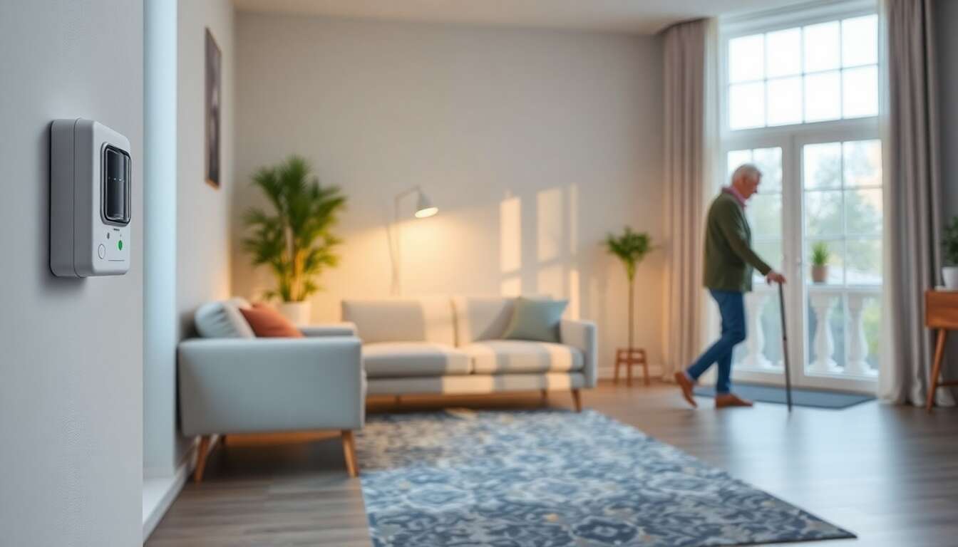 Prévention des chutes chez les seniors : l'apport essentiel des détecteurs de mouvement connectés