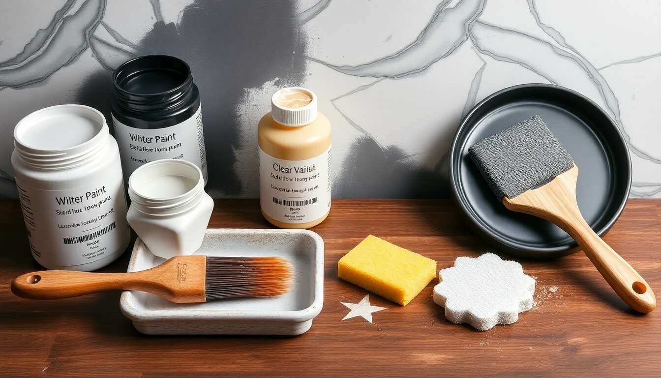 Créer un effet faux marbre : guide pratique pour vos murs