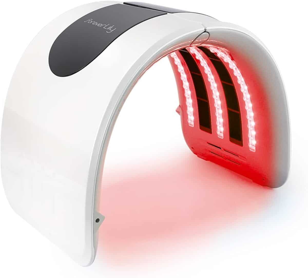 Test du masque LED visage luminothérapie 7 couleurs : anti-âge et éclat parfait
