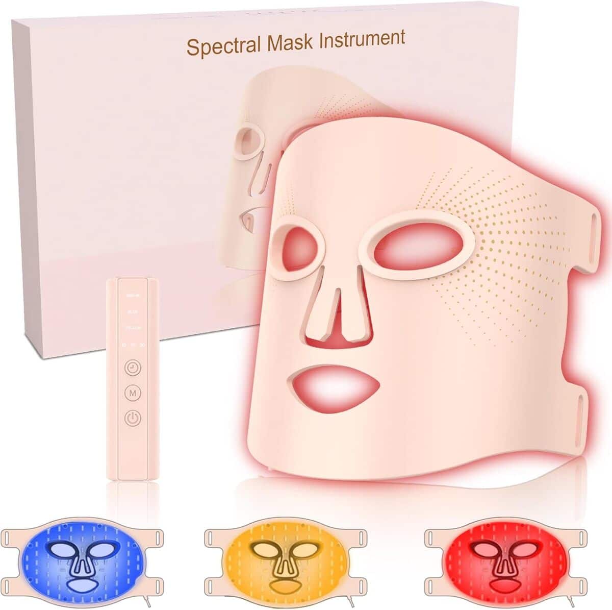 Avis : masque LED Vhipu, luminothérapie anti-âge 3 couleurs