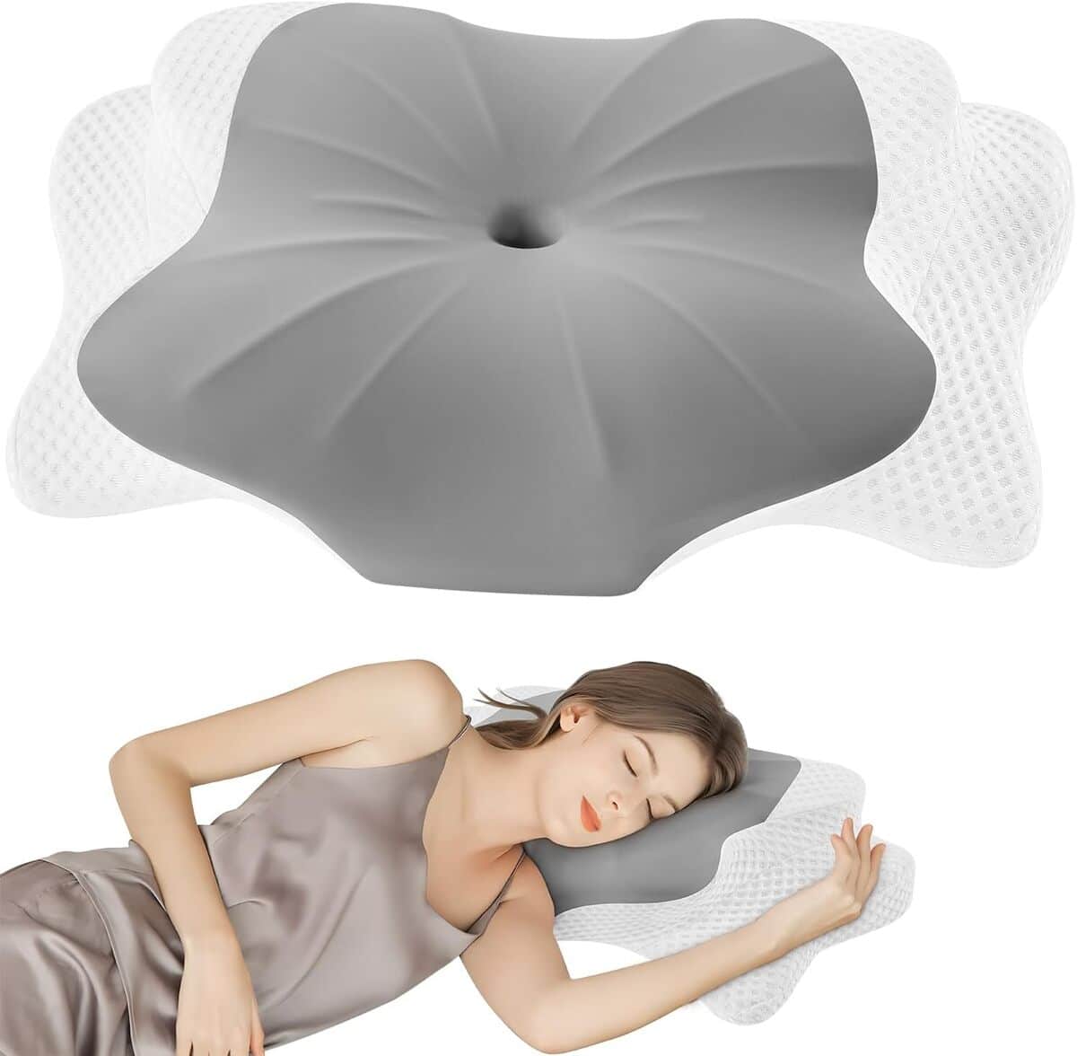 Test de l'oreiller cervical ergonomique Donama : soutien optimal