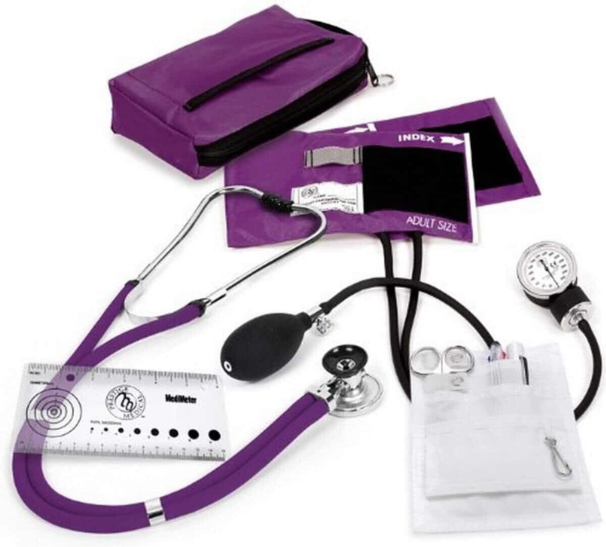 Test du kit manomètre et stéthoscope NCD Prestige (Violet)