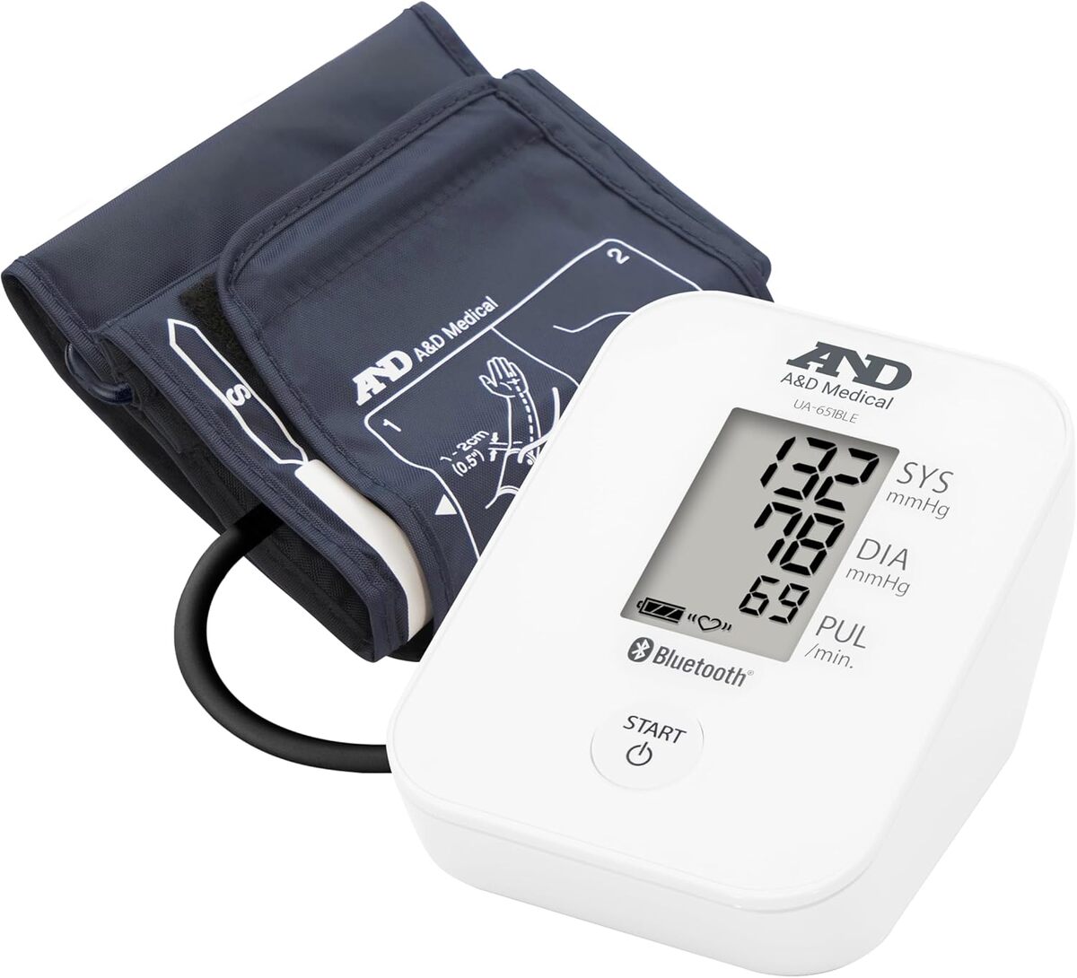 Test du tensiomètre Bluetooth A&D Medical UA-651BLEISO