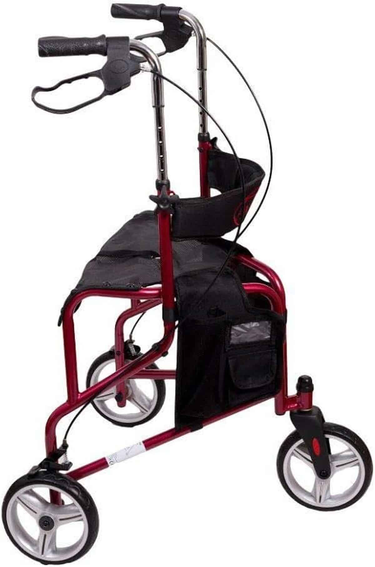Test du tricycle déambulateur Antar AT51004 rouge