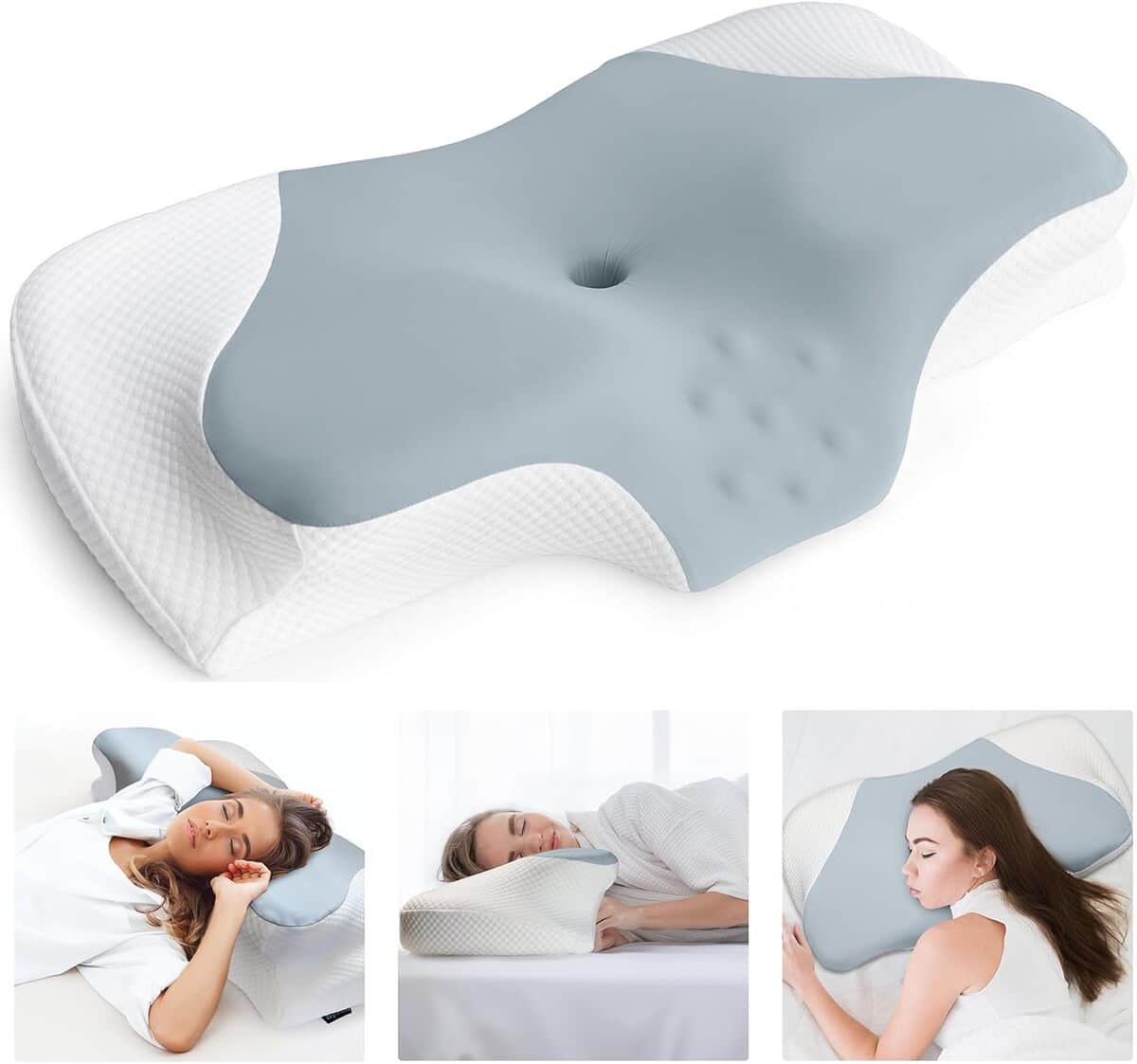 Test de l'oreiller ergonomique ErgoPlush : soulagement des douleurs cervicales