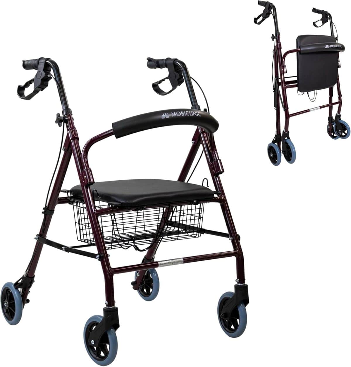 Test du déambulateur pliable escorial de Mobiclinic : léger et pratique