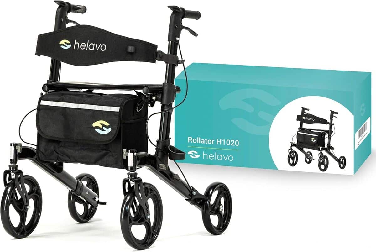 Test du déambulateur pliable Helavo : confort et praticité