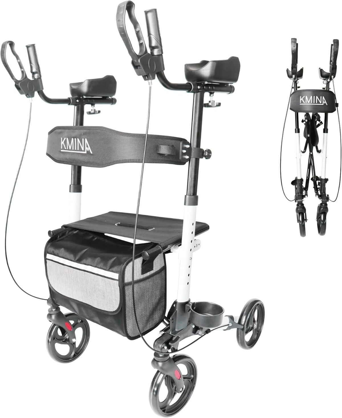 Test du déambulateur pliable Kmina : confort et soutien pour l'arthrite