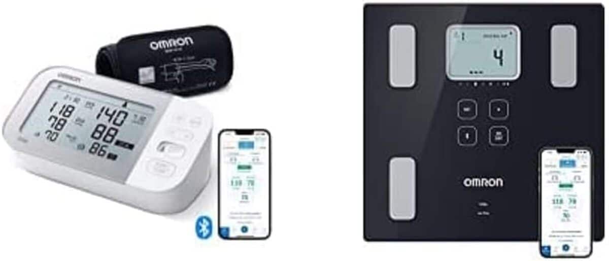Test du moniteur de tension OMRON X7 Smart et du pèse-personne VIVA Bluetooth