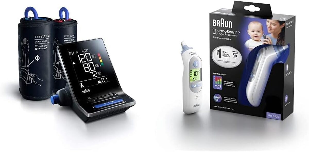 Test : tensiomètre Braun ExactFit 5 Connect & thermomètre ThermoScan 7