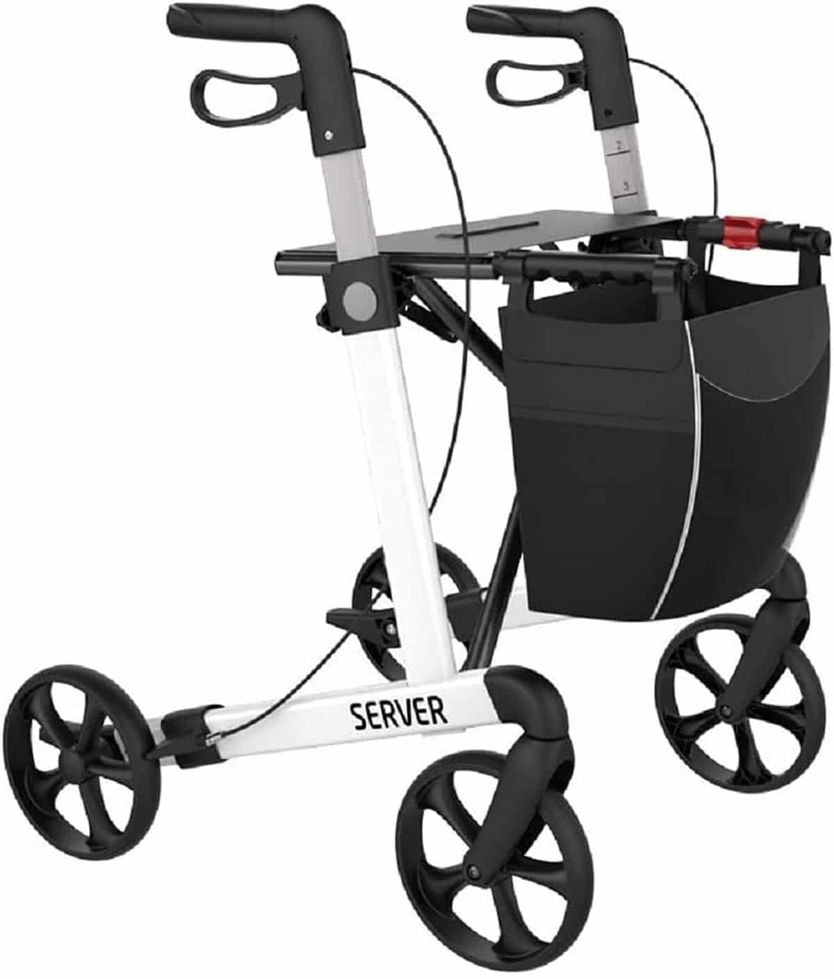 Test du déambulateur léger Rehasense Server M : mobilité et confort