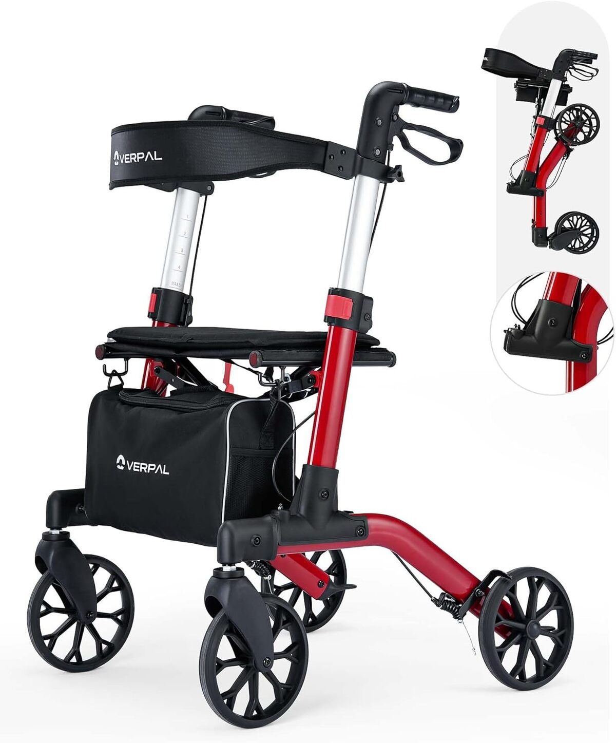 Test du déambulateur pliant Q010010-R