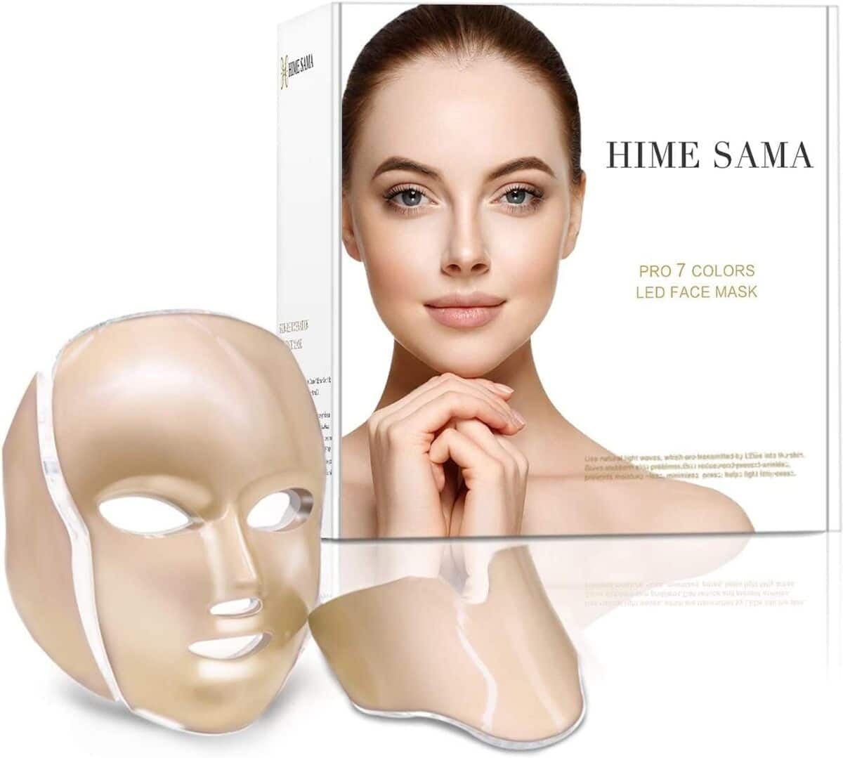 Test du masque facial LED Hime Sama A-021 : 7 couleurs pour une peau radieuse