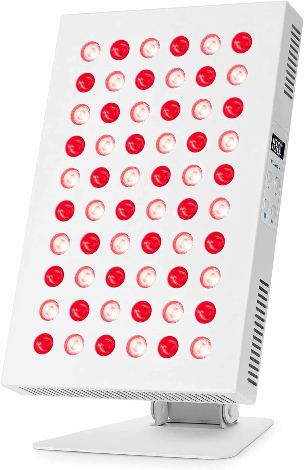 Test Sunity : lampe de luminothérapie rouge 60 leds