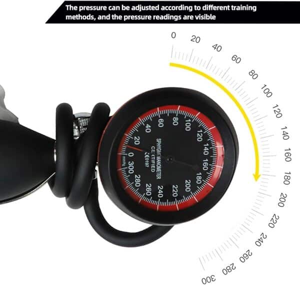 BFR Training System - Bandes de restriction du flux sanguin pour entraƮnement par occlusion, restriction veineuse de gymnastique, force musculaire et stimulation de l'hormone de croissance pour hommes