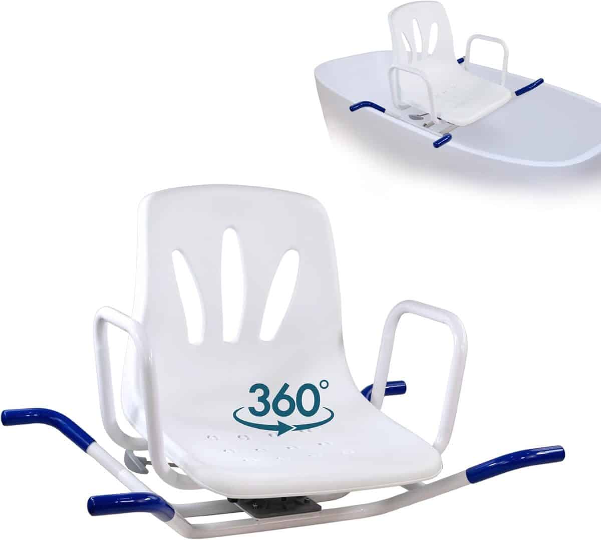 Test de la chaise de bain Mobiclinic Lago : sécurité et confort modulable