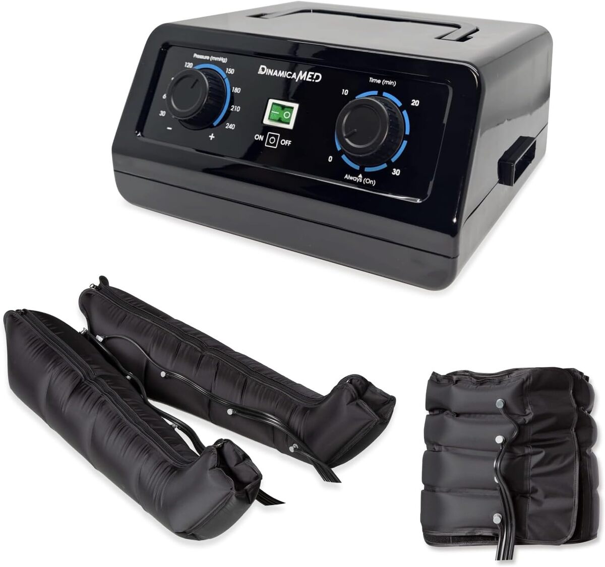 Test Dinamicamed Premium 4.0 : pressothérapie pro compacte
