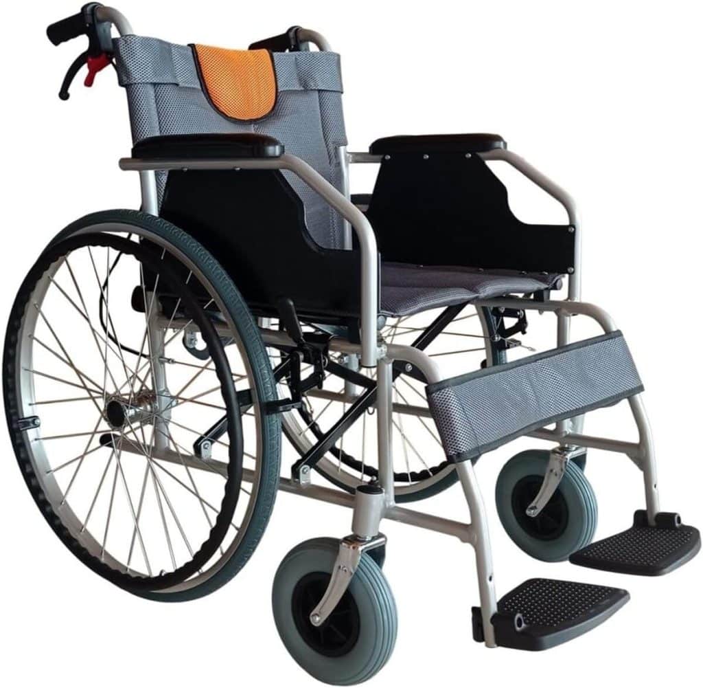 Test du fauteuil roulant LIGERA pliant en aluminium léger