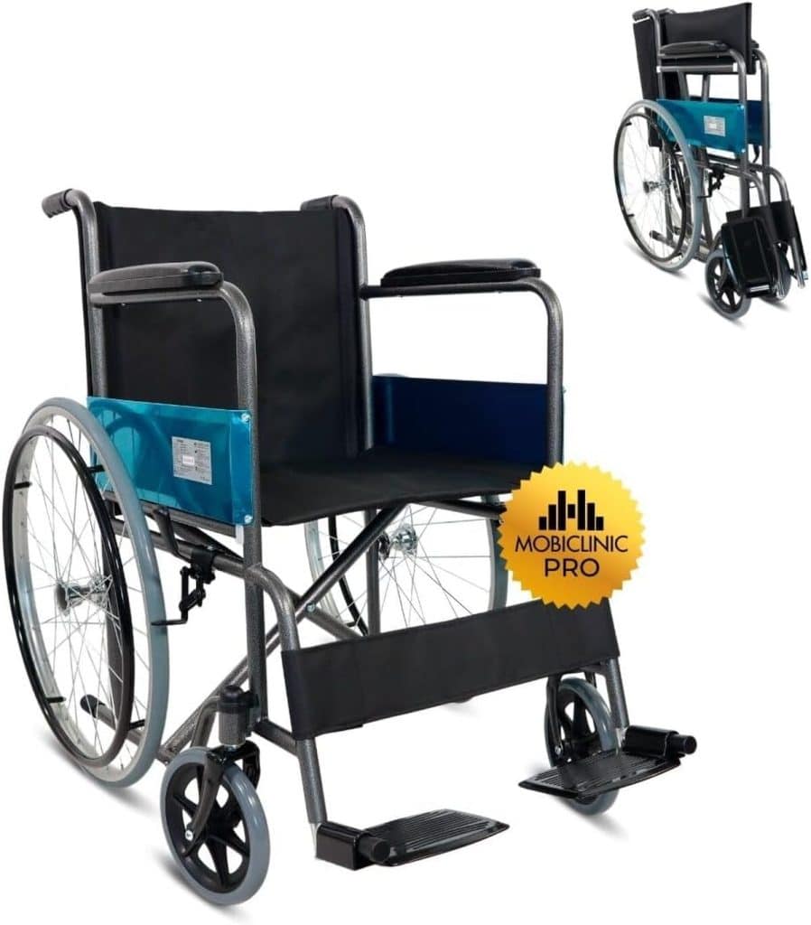 Test du fauteuil roulant pliable Mobiclinic Alcazar : confort et praticité