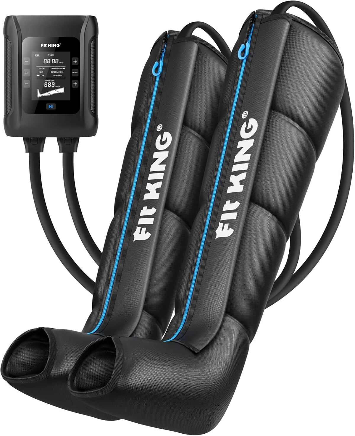 Test du FIT KING : bottes de massage des jambes sans fil pour les athlètes
