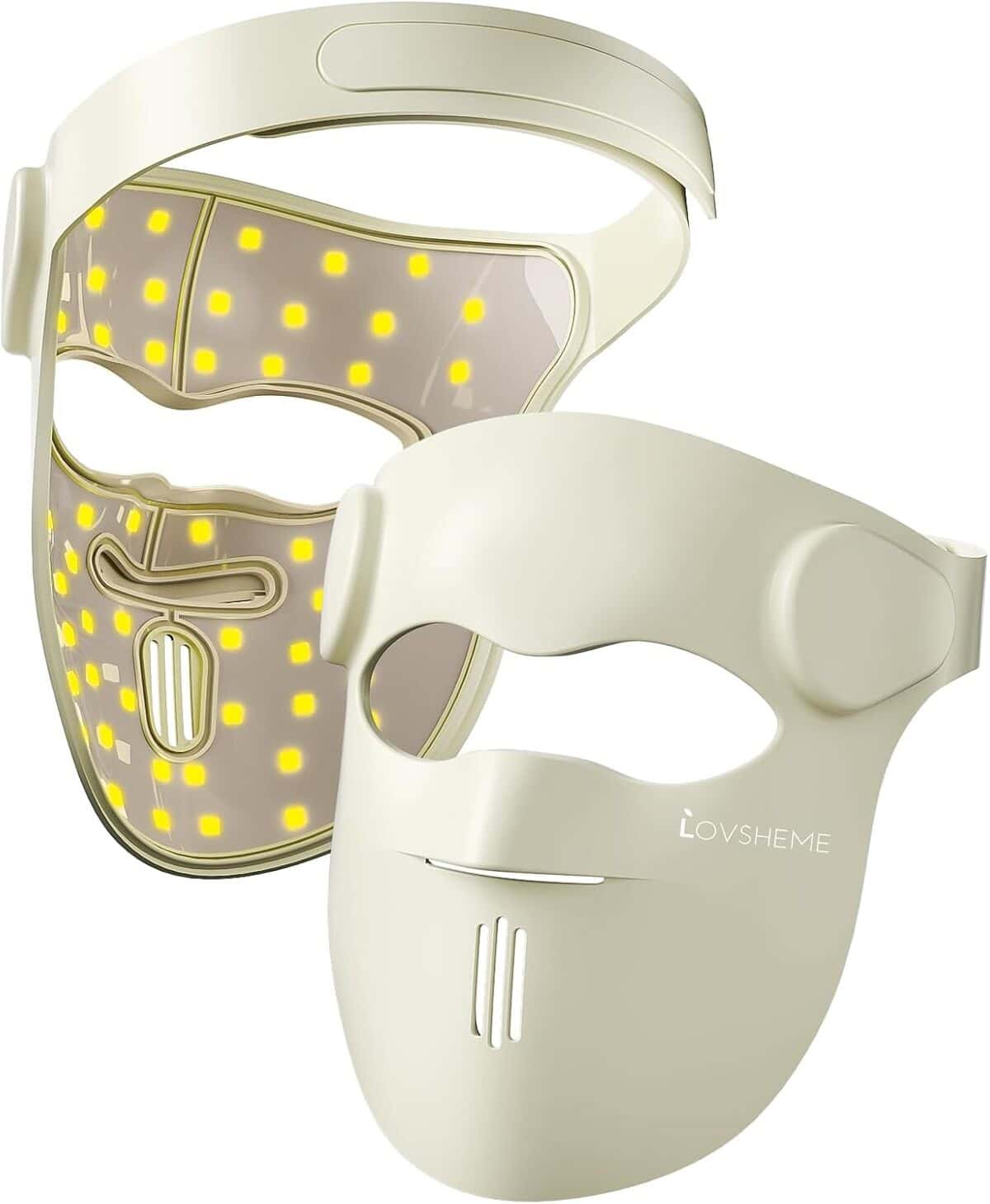 Test du masque facial LED 3D Lovsheme : thérapie par lumière rouge