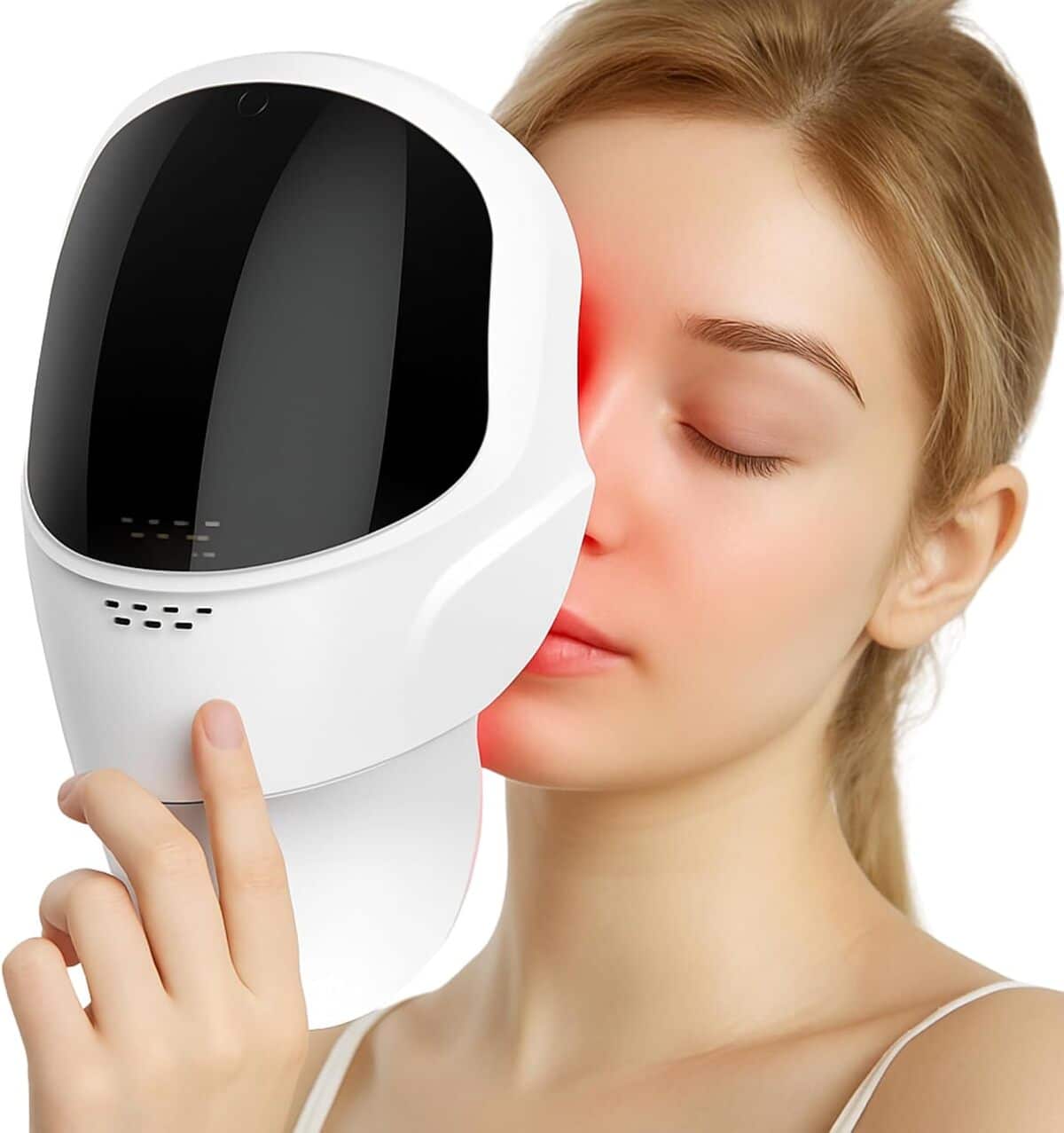 Test du masque LED Glownova : soin beauté anti-rides 7 couleurs