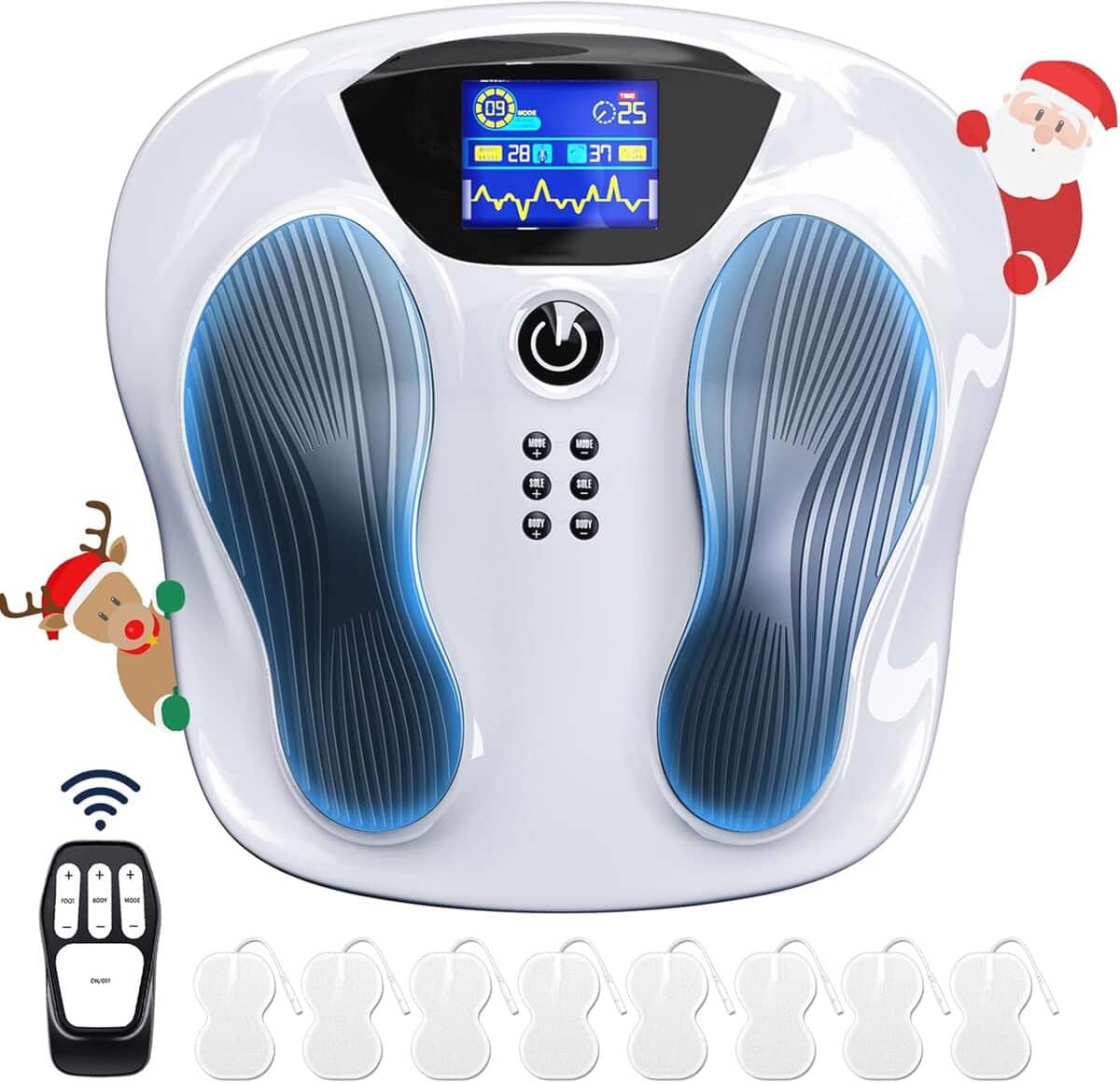 Test du stimulateur circulatoire Creliver Pro : masseur EMS + TENS