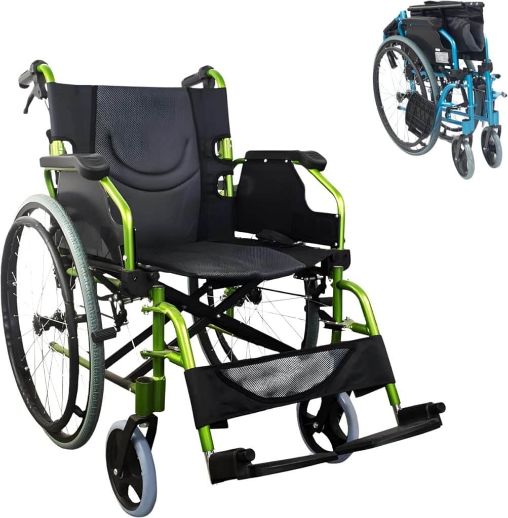 Test fauteuil roulant Mobiclinic Bolonia : pliable, léger et pratique