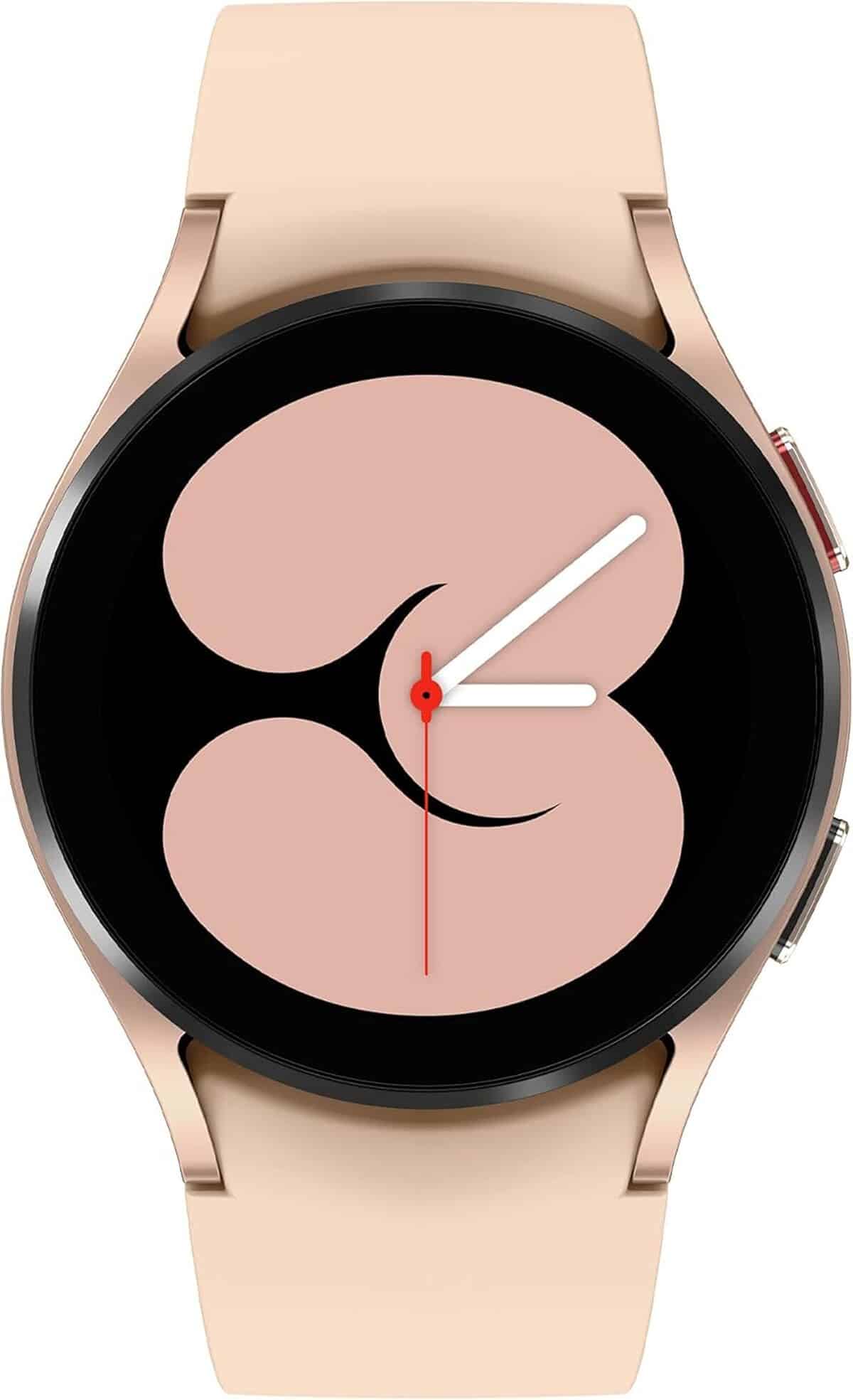 Test : samsung Galaxy Watch4, 40 mm, or rose - Montre connectée et bien-être