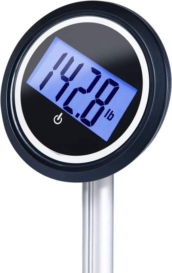 Jobar International Pèse-personne numérique avec affichage extensible Supporte jusqu'à 59,9 kg.