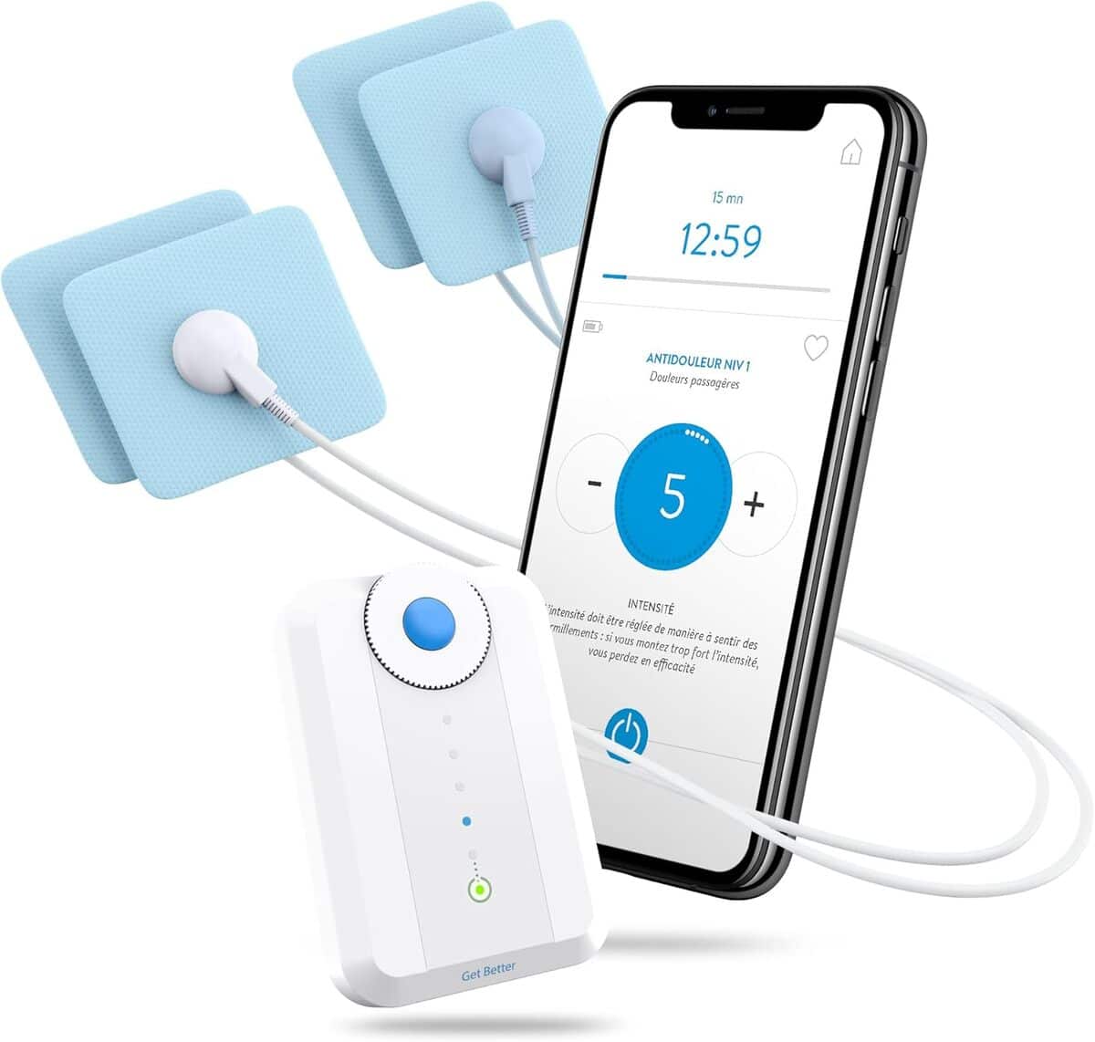 Test Bluetens Classic : électrostimulateur connecté pour sportifs